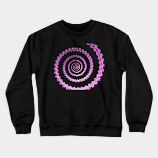 Infinite fractal spiral Crewneck Sweatshirt